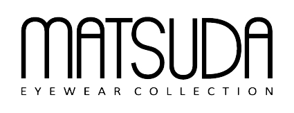 Black text on a white background displaying "MATSUDA EYEWEAR COLLECTION" in a modern, sans-serif font.